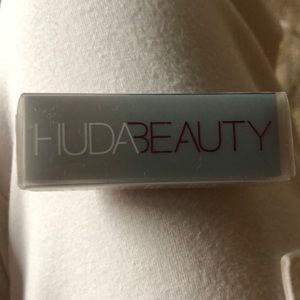 Huda Beauty matte lipstick .